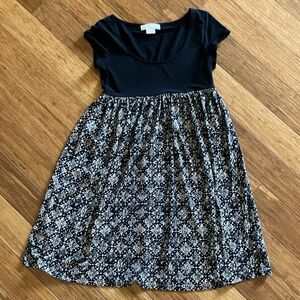 MICHAEL Michael Kors Black and White Pleated Sundress